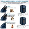 Dog Nail Grinder 2 Speeds Quiet USB Rechargeable Pet Nail Grinder Professional Pet Nail Trimmer Cordless Paws Grooming & Smoothing Claw Care for Small