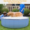 Foldable Pet Swimming Pool PVC Kiddie Baby Dog Swim Pool Bathing Tub Playmat Kids Pools